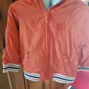 Burberry boys reversible jacket
